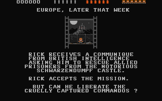 Rick Dangerous atari screenshot