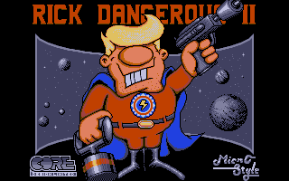 Rick Dangerous II atari screenshot