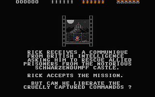 Rick Dangerous atari screenshot