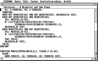 Riemann II atari screenshot