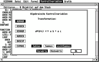 Riemann II atari screenshot