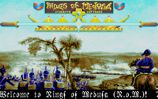 Rings of Medusa atari screenshot