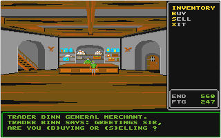 Rings of Zilfin atari screenshot