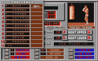 Ringside atari screenshot
