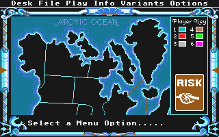 Risk atari screenshot