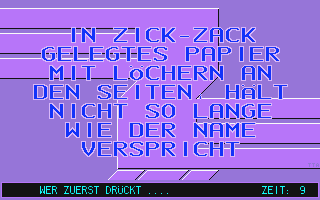 Riskant! atari screenshot