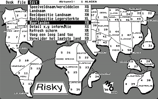 Risky Construction Set atari screenshot