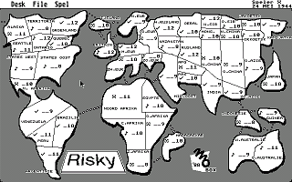Risky Construction Set atari screenshot