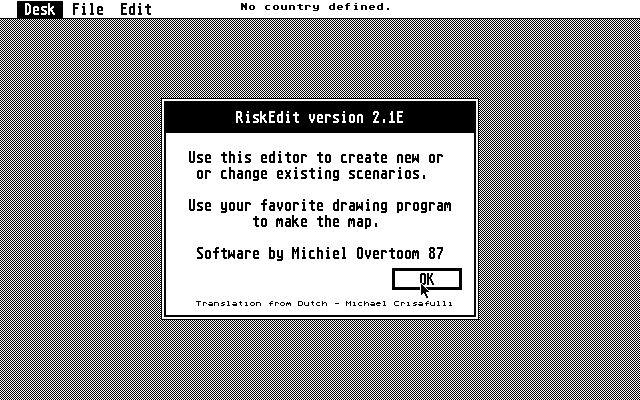 Risky Construction Set atari screenshot