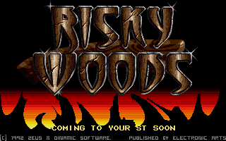 Risky Woods — screenshot 1