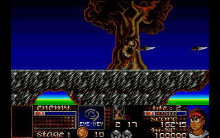 Risky Woods atari screenshot