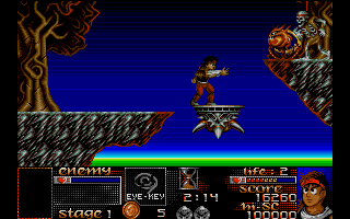 Risky Woods atari screenshot