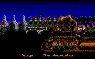 Risky Woods atari screenshot