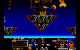 Risky Woods atari screenshot