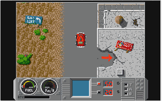 Road Raider atari screenshot