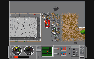 Road Raider atari screenshot