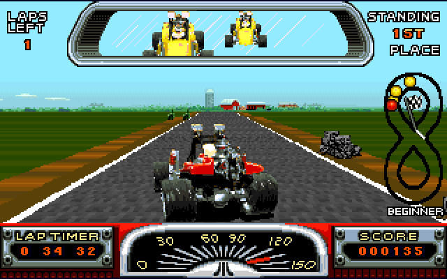 Road Riot 4WD [Falcon030] atari screenshot
