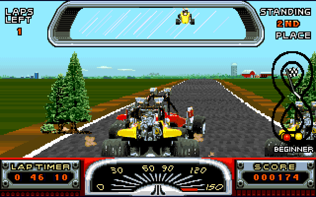 Road Riot 4WD [Falcon030] atari screenshot