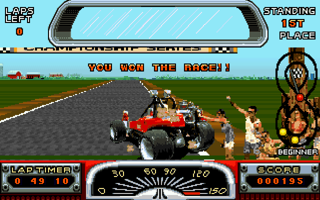 Road Riot 4WD atari screenshot