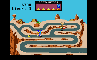 Road Runner atari screenshot