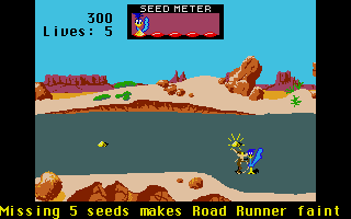 Road Runner atari screenshot