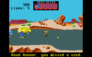 Road Runner atari screenshot