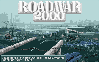 Roadwar 2000 — screenshot 1