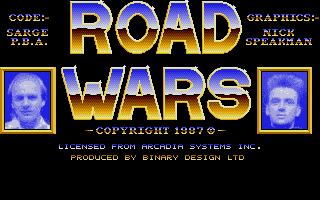 Roadwars atari screenshot