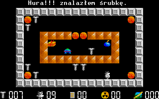 Robbo atari screenshot