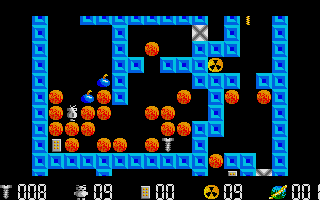 Robbo atari screenshot