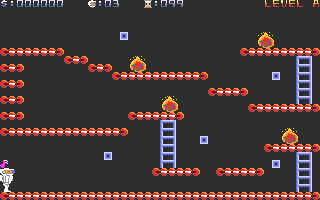 Robert in the Fire Factory atari screenshot