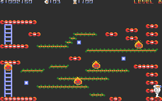 Robert in the Fire Factory atari screenshot