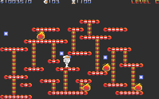 Robert in the Fire Factory atari screenshot