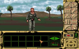 Robinson's Requiem [Falcon030] atari screenshot