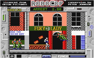 Robocop atari screenshot