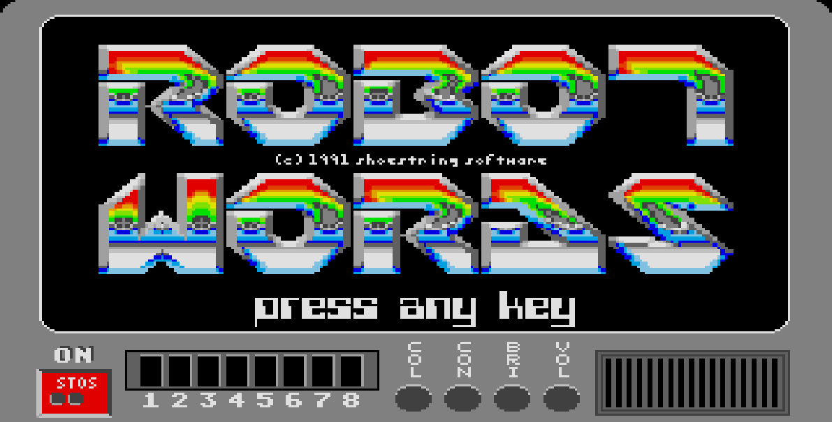 Robot Words atari screenshot
