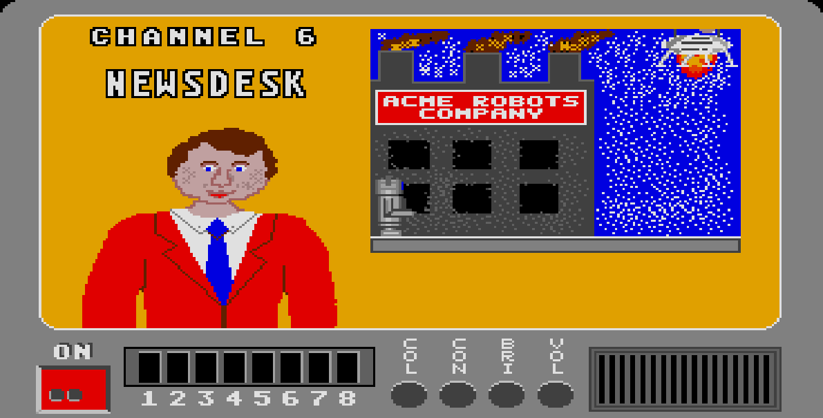 Robot Words atari screenshot
