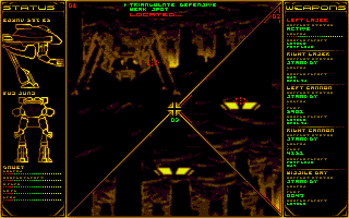 Robozone atari screenshot