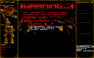 Robozone atari screenshot