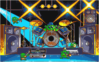 Rock'n  Roll atari screenshot