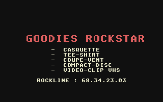 Rock Star atari screenshot