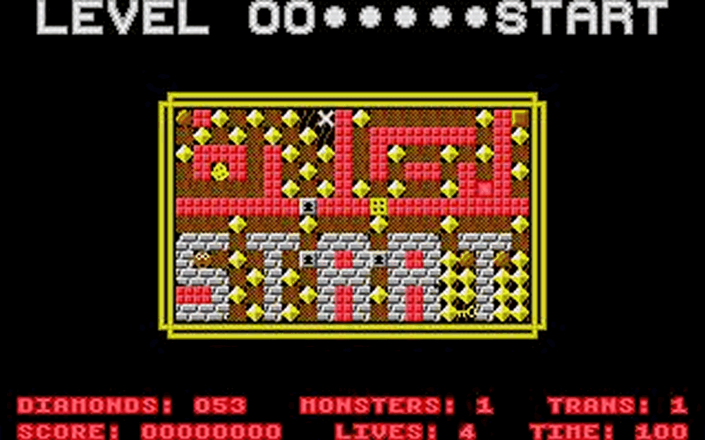 Rockfall 2 - The Perils of Spud atari screenshot