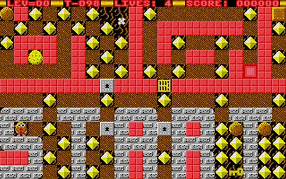 Rockfall 2 - The Perils of Spud atari screenshot