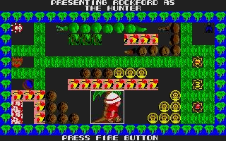 Rockford - The Arcade Game atari screenshot