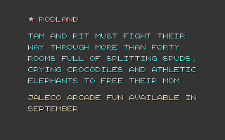 Rodland atari screenshot