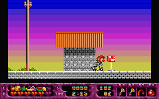 Rolling Ronny atari screenshot