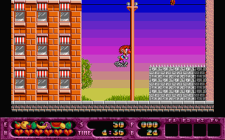 Rolling Ronny atari screenshot
