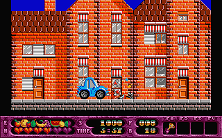 Rolling Ronny atari screenshot