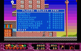 Rolling Ronny atari screenshot