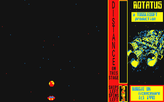 Rotatus atari screenshot
